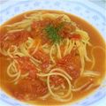 ガガガのガ's cooksnap of when they made フライパンで簡単！濃厚トマトパスタ.