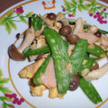 こすきえくん's cooksnap of when they made さやえんどうのオイスターソース炒め♥.