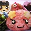 YUKI's cooksnap of when they made キャラ弁♡たまごっち♡まめっち♡.