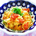 keiO3's cooksnap of when they made 手軽にイタリアン♪トマトとチーズの卵とじ.
