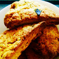 こやせり's cooksnap of when they made 皮ごとかぼちゃのスコーン♩.