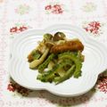 ガメコ's cooksnap of when they made ゴーヤとさつま揚げのオイスター炒め.