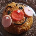 ゆっきぃ♪♪'s cooksnap of when they made 簡単油抜きでヘルシー！アンパンマン稲荷☆.