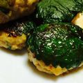 ばんび〜な's cooksnap of when they made 筍入り鶏つくねの大葉巻き.