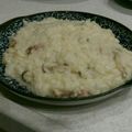☺agapee☺'s cooksnap of when they made ランチにベーコンときのこクリームリゾット.