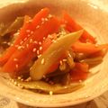 ハルとサスケ's cooksnap of when they made 簡単、モロッコインゲン＆にんじんきんぴら.