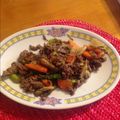 lay3088599's cooksnap of when they made アスパラと舞茸の牛バラプルコギ.