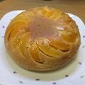 あこぱん。's cooksnap of when they made 炊飯器 de 黄桃ケーキ.