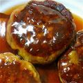 イタチのプー子's cooksnap of when they made 超☆簡単トロ★秋刀魚のハンバーグ♪.