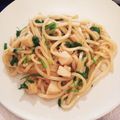 にゃおれ's cooksnap of when they made ホタテの焼きうどん　柚子胡椒風味.