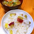 R♥︎marine's cooksnap of when they made 簡単！あっさり さつまいもご飯.