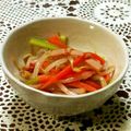 居留守's cooksnap of when they made 大好評☆もやしのナムル.