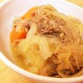 あずきFLOTE's cooksnap of when they made ささっと簡単豚肉じゃが.
