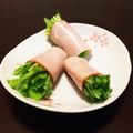 もじゃこ☆'s cooksnap of when they made ✿水菜のハムチー巻き✿お弁当にも♪.