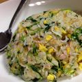 さきよし5177's cooksnap of when they made 簡単☆豆苗とカニカマのチャーハン.