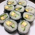 ayaakari's cooksnap of when they made カニ缶でサラダ巻き.