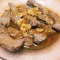 chef®'s cooksnap of when they made 牛ランプの簡単ガーリックステーキ.