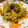 ♥あらたママ♥'s cooksnap of when they made もやしと牛サイコロステーキの醤油炒め.