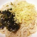 ayaakari's cooksnap of when they made たぬきワカメ素麺.