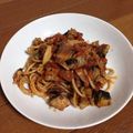 ペーシェ's cooksnap of when they made 茄子とトマトのパスタ♪.