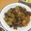 ふたくちおんな's cooksnap of when they made 柿とラム肉のトルコ風炒め物.