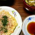 Meineküche's cooksnap of when they made ねぎたっぷりの「味ぽん」お好み焼き.