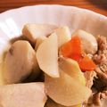 もも☆んが's cooksnap of when they made やさしい♪大根と里芋の煮物.