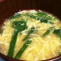 ！にょき！'s cooksnap of when they made ニラとなめたけの中華スープ.
