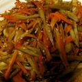 nekoのキッチン's cooksnap of when they made 竹輪入り☆簡単☆きんぴらごぼう.