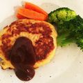 らぐなむーん's cooksnap of when they made 豆腐DEヘルシーハンバーグ♪.