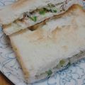 QPはにー's cooksnap of when they made 普通においしい♪ツナ野菜サンド.