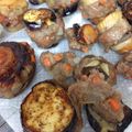 まゆへぃ's cooksnap of when they made ひき肉50ｇ☆なすの挟み焼き.