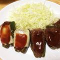 るーちゃん♡'s cooksnap of when they made 簡単！ピーマンの肉詰め☆お弁当にも.