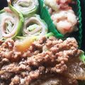 ４番目's cooksnap of when they made お弁当に。キャベツとハムのくるくる巻き.