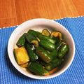 ｍａｈａｌｏ0313's cooksnap of when they made 食べるラー油できゅうりの漬物.