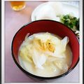 ＴＯＭＯＷＡＴ's cooksnap of when they made キャベツと玉ねぎの味噌汁.