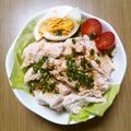 駄メンズ料理長's cooksnap of when they made 自家製ﾀﾞﾚで鶏ササミ棒々鶏(＊≧Δ≦).