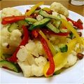 松潤だいすき's cooksnap of when they made ✿カリフラワーと彩り野菜のレモンサラダ.