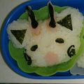 吟・治's cooksnap of when they made 妖怪ウォッチ♪コマさん☆キャラ弁.