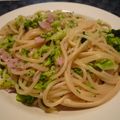みきこ３'s cooksnap of when they made ブロッコリーのクリームパスタ.