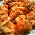 Msst's cooksnap of when they made とろ～り♪チーズとキムチ納豆包み☆★☆.