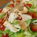 noamanma's cooksnap of when they made ワンタンの皮と水菜のパリパリサラダ.