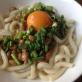 ゆゆののの's cooksnap of when they made 簡単 納豆うどん そうめんでも.