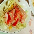 でゅるけむ's cooksnap of when they made キャベツとかにかまの簡単サラダ♪.