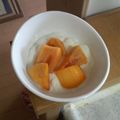サーフブレイド's cooksnap of when they made 柿ヨーグルト.