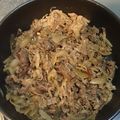 CHO凍's cooksnap of when they made 牛こまのしぐれ煮丼.