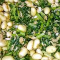 nisiyan's cooksnap of when they made ご飯がすすむ♪大根菜と大豆の炒め煮.