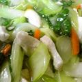 すいせんママ's cooksnap of when they made 鶏肉とチンゲンサイの塩炒め.