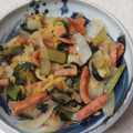 KENERISA's cooksnap of when they made ターサイ白菜とウィンナー炒め♪.