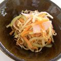 リヨ姫's cooksnap of when they made おさかなのソーセージでヘルシーきんぴら.